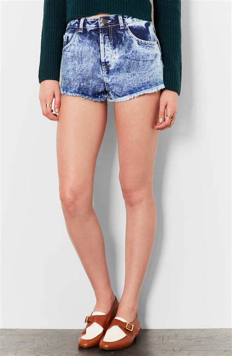 topshop denim shorts